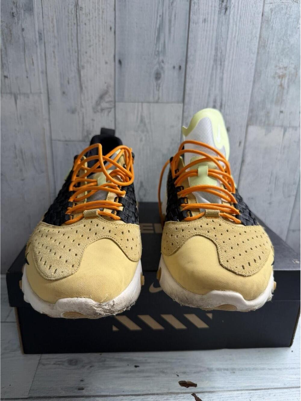 Nike Men’s Athletic Shoes in Mustard Yellow, Orange & Black - Picture 5 of 6